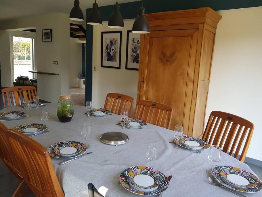 9 Pers 160 M² +Jardin- 10Mn Nantes -30Mn Mer 부그네 외부 사진