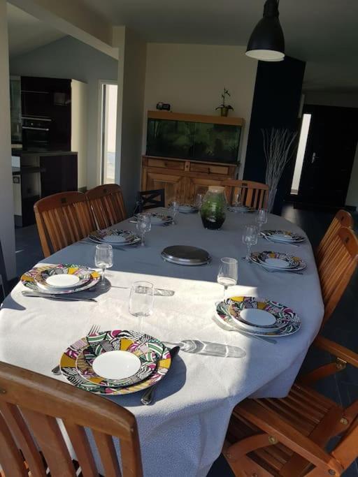 9 Pers 160 M² +Jardin- 10Mn Nantes -30Mn Mer 부그네 외부 사진